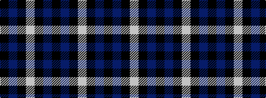 idealised woven sample of pattern KBKWKBK