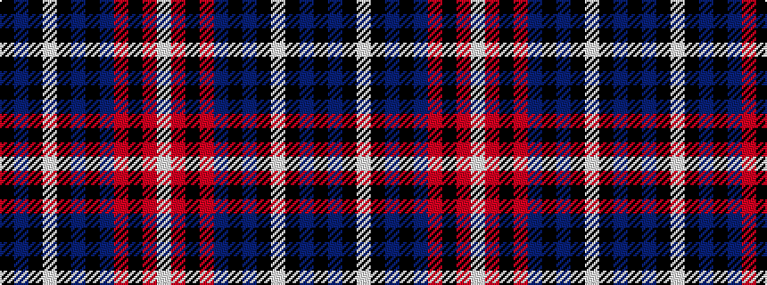 idealised woven sample of pattern KBKWKBKBRKRW