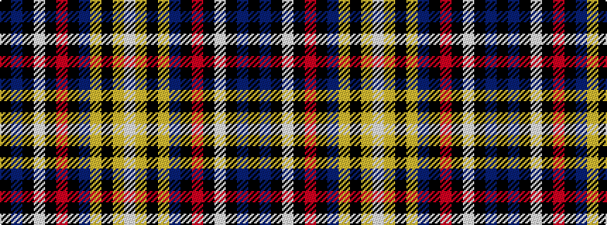 idealised woven sample of pattern KBKWKRKBYKYW