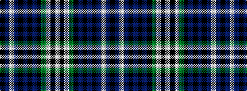 idealised woven sample of pattern KBWBKBKBKGWKW