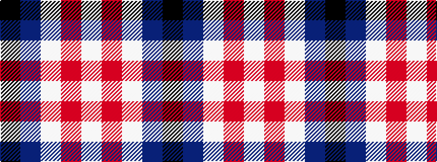 idealised woven sample of pattern KBWRW