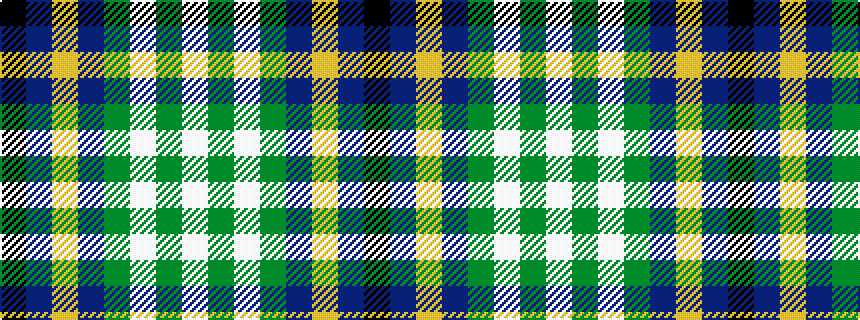 idealised woven sample of pattern KBYBGWGW