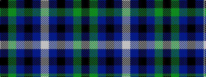 idealised woven sample of pattern KGBKBW