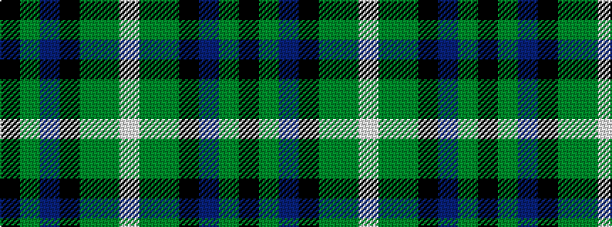 idealised woven sample of pattern KGBKGGW
