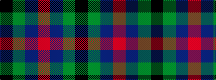idealised woven sample of pattern KGBR