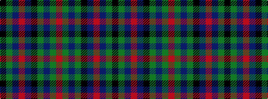 idealised woven sample of pattern KGBRBKGBGR
