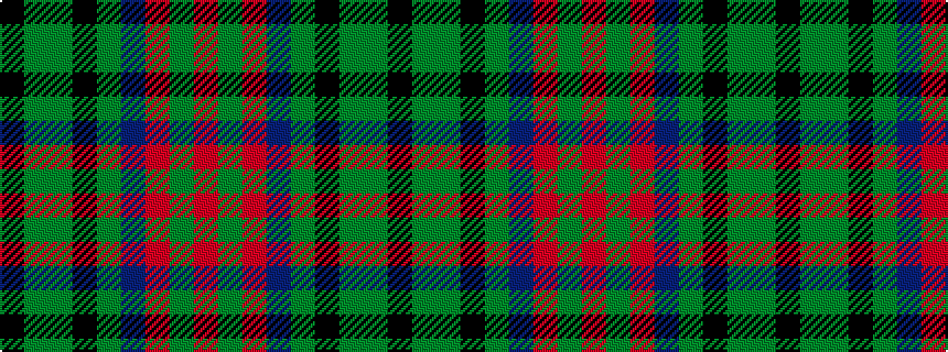 idealised woven sample of pattern KGGKGBRGR