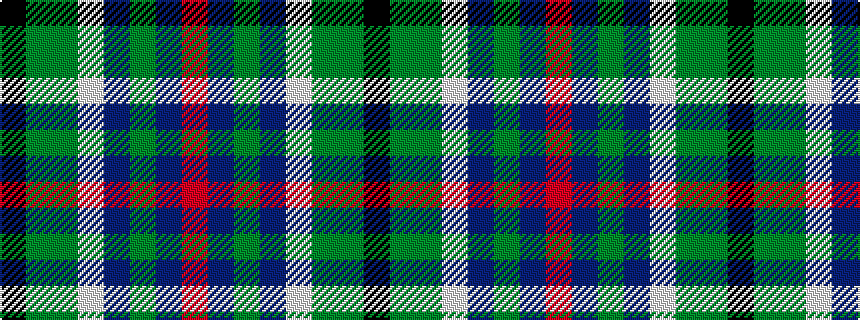 idealised woven sample of pattern KGGWBGBR