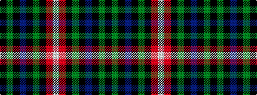 idealised woven sample of pattern KGKBKGKRW