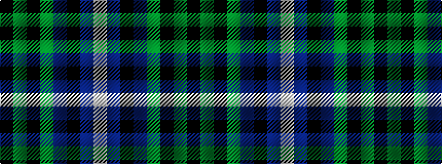 idealised woven sample of pattern KGKGBKBW
