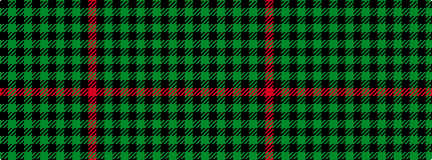 idealised woven sample of pattern KGKGKGKGKGKR