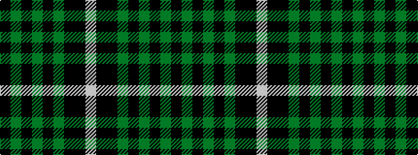 idealised woven sample of pattern KGKGKGKKW