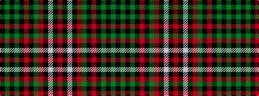 idealised woven sample of pattern KGKGKRKGRKWKR