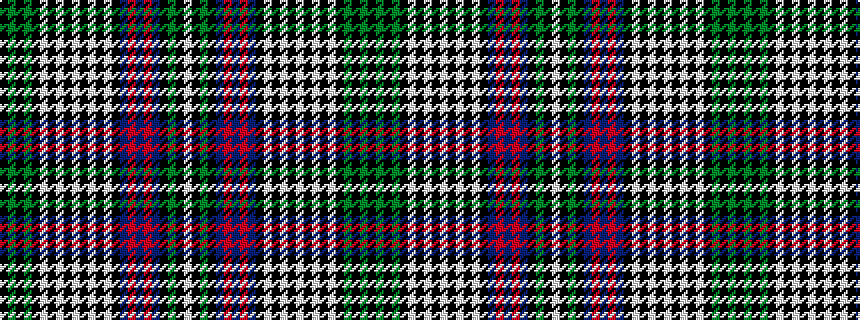 idealised woven sample of pattern KGKGKWKWKWKWKWKBRBRBKGKW