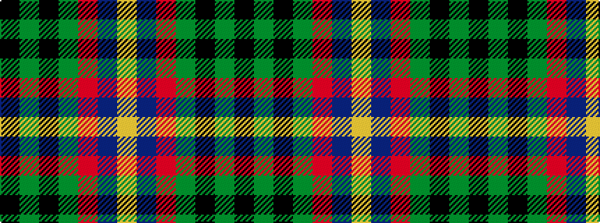 idealised woven sample of pattern KGKGRBY