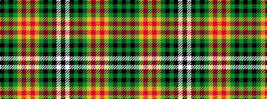 idealised woven sample of pattern KGKGYRYRYGKGKWK