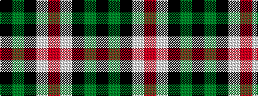 idealised woven sample of pattern KGKWR