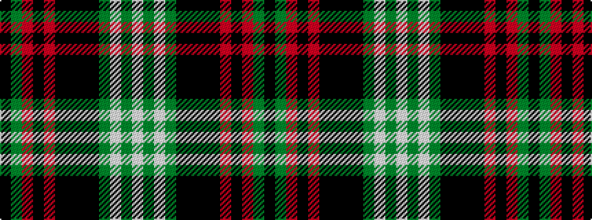 idealised woven sample of pattern KGRKRKKKKGWGW