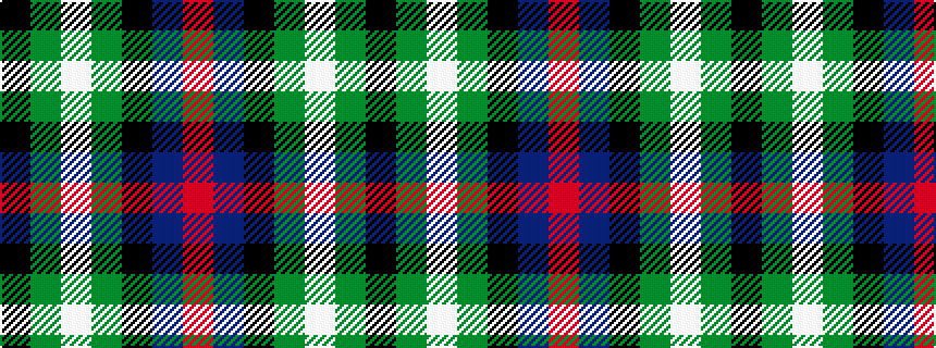 idealised woven sample of pattern KGWGKBR