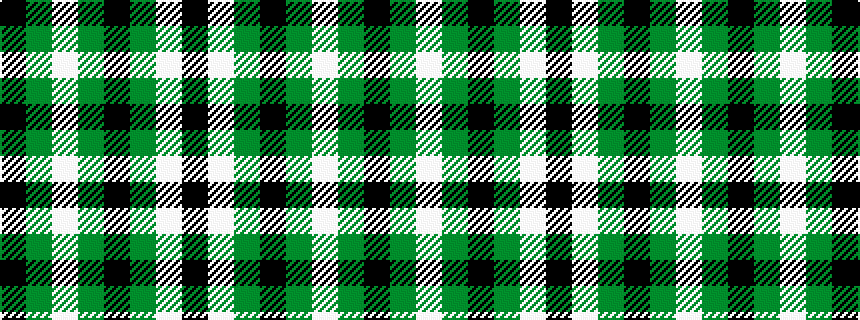 idealised woven sample of pattern KGWGKGWK