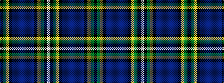 idealised woven sample of pattern KGYKBBBBBBBKYGKW