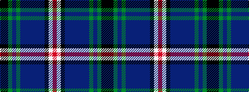 idealised woven sample of pattern KKGBGBBBBBBKWR