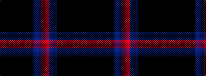 idealised woven sample of pattern KKKKBR