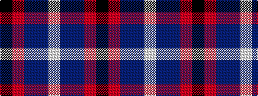 idealised woven sample of pattern KRBBW