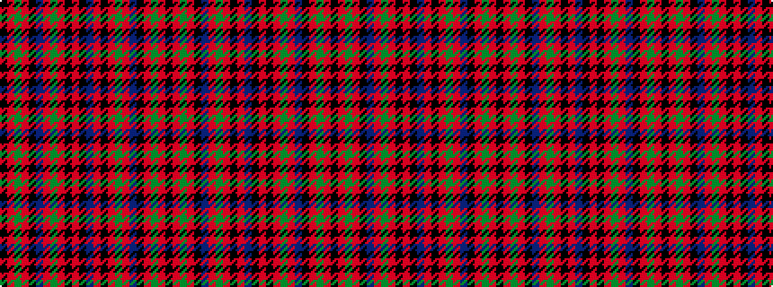 idealised woven sample of pattern KRGRKBRGRKRBKRKRGRBKRGRK