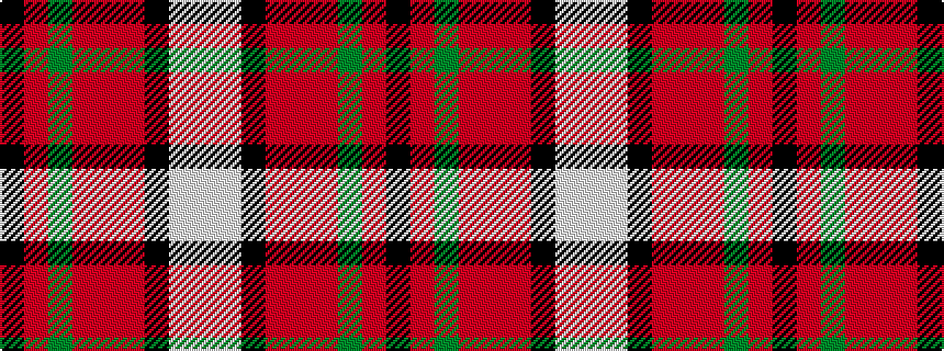 idealised woven sample of pattern KRGRRRKWW