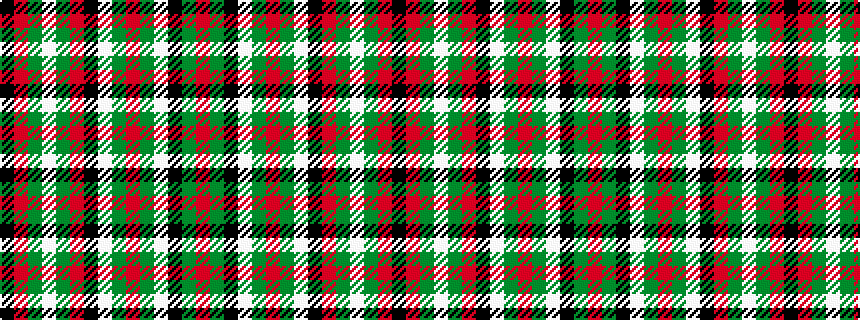 idealised woven sample of pattern KRGWGRKWGRGWKGR