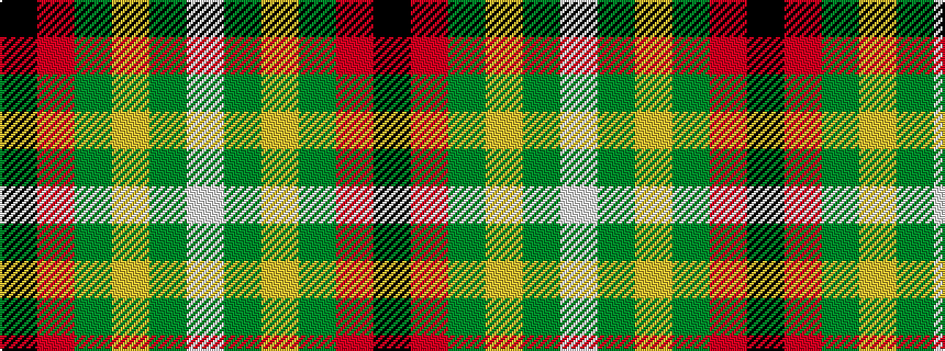 idealised woven sample of pattern KRGYGW