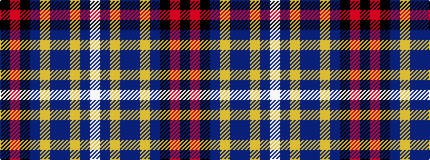 idealised woven sample of pattern KRKBYBBYBW