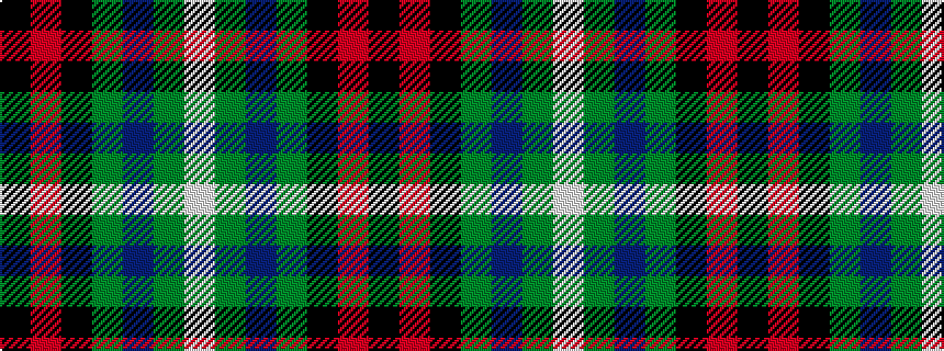idealised woven sample of pattern KRKGBGW