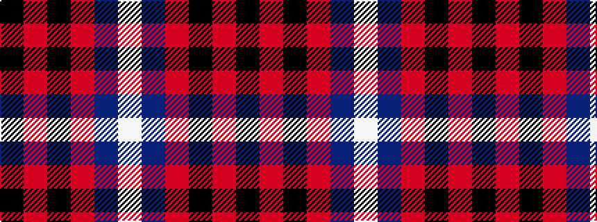 idealised woven sample of pattern KRKRBW