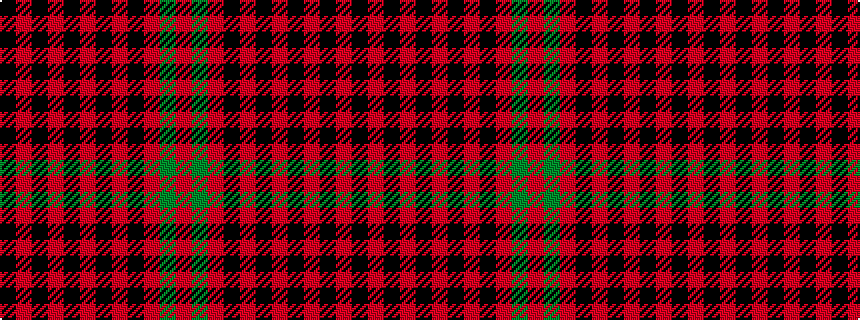idealised woven sample of pattern KRKRKRKRKRGR
