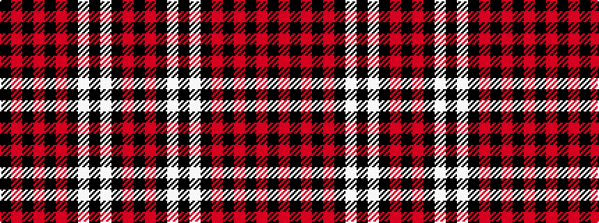idealised woven sample of pattern KRKRKRKWKWKRK
