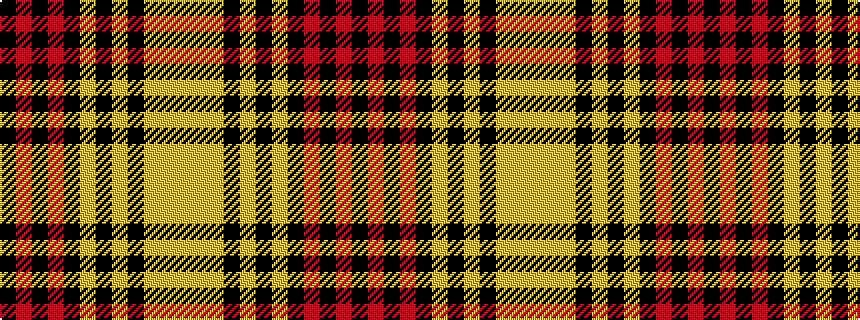 idealised woven sample of pattern KRKRKYKYKYYY