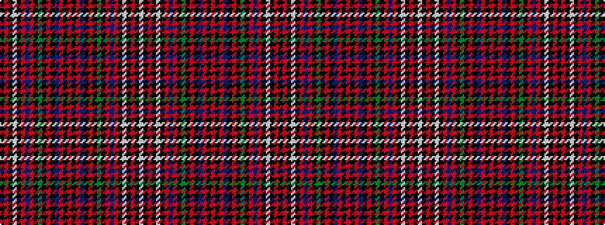 idealised woven sample of pattern KRKWKRBRKGKRKBRKRKRBKRKGKRBRKWKRKW