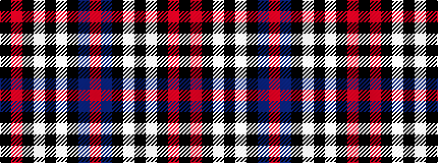 idealised woven sample of pattern KRKWKWKBR