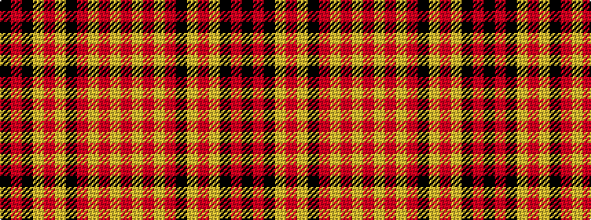 idealised woven sample of pattern KRKYRYKRYRYR