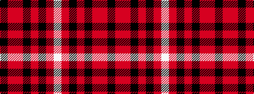 idealised woven sample of pattern KRRKRKRW