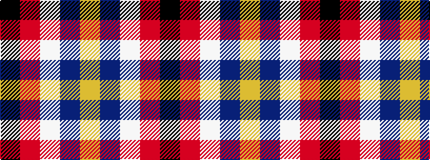 idealised woven sample of pattern KRWBY