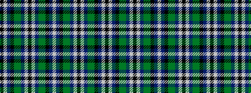 idealised woven sample of pattern KWBKGGBWKWBGGKBW