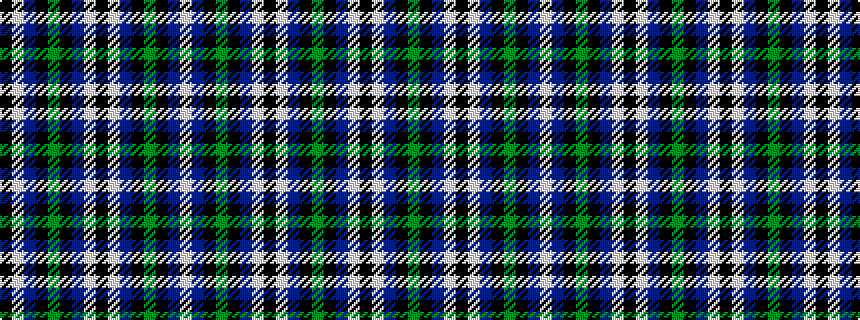 idealised woven sample of pattern KWBKGKBWKWBKGKBW