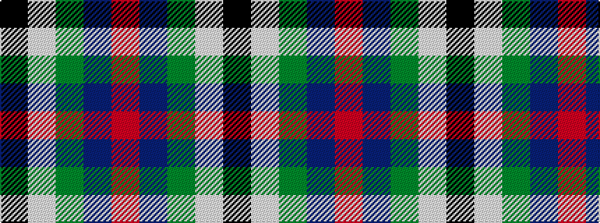 idealised woven sample of pattern KWGBR