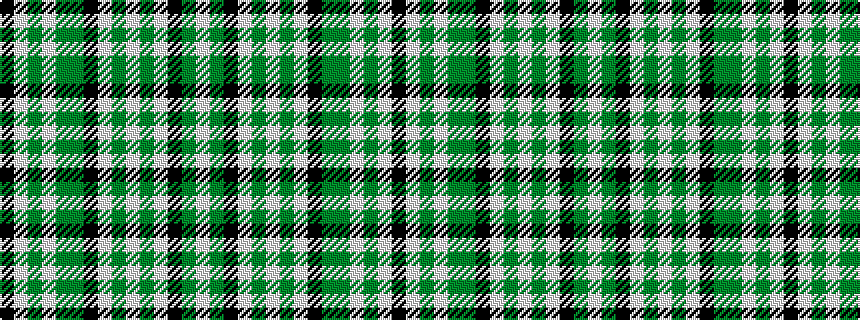 idealised woven sample of pattern KWGWGGKWGWGWKGW