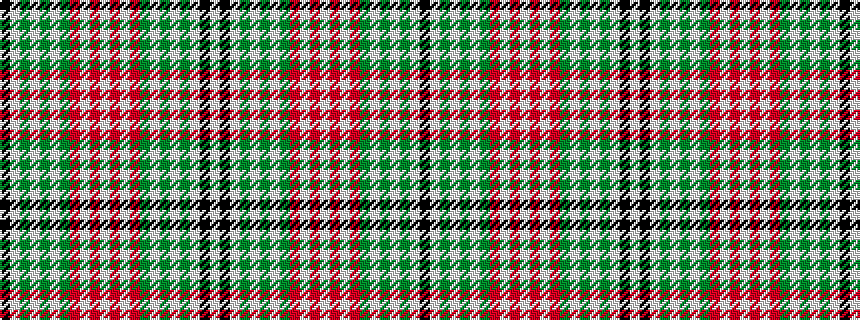 idealised woven sample of pattern KWGWGWGRWRWRWRGWGWGWKW
