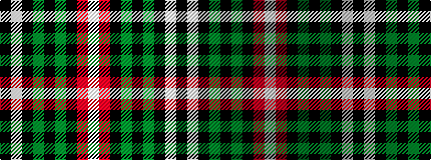 idealised woven sample of pattern KWKGKGKRW