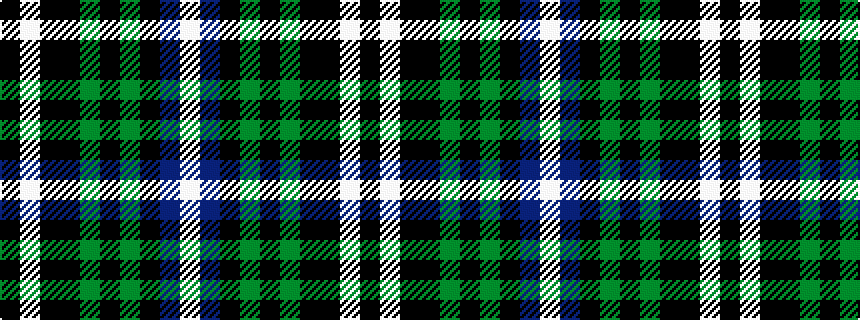 idealised woven sample of pattern KWKKGKGKBW